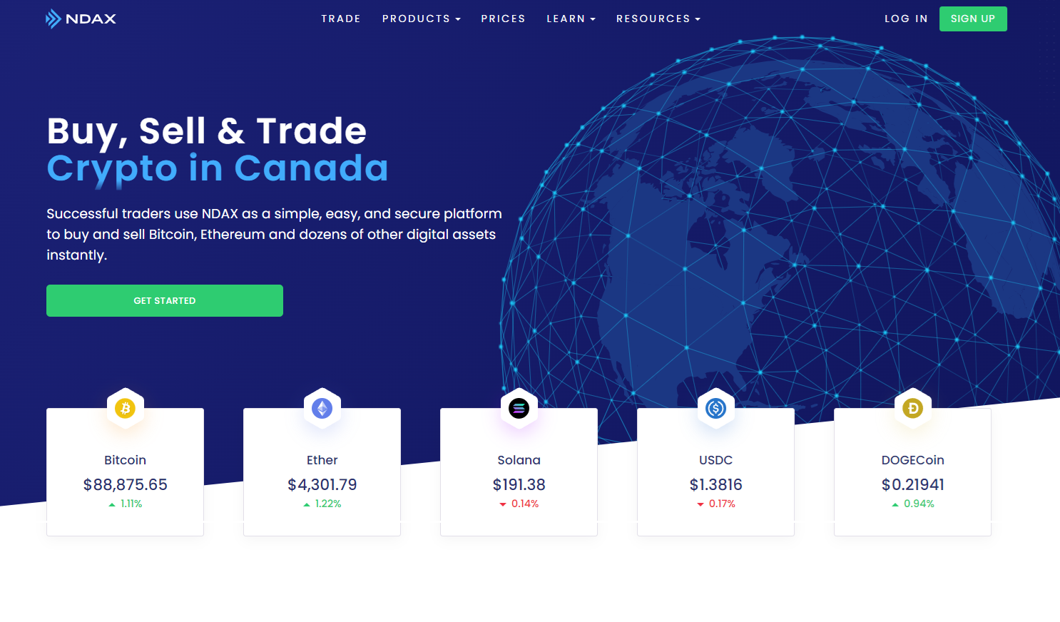 Shakepay referral signup page